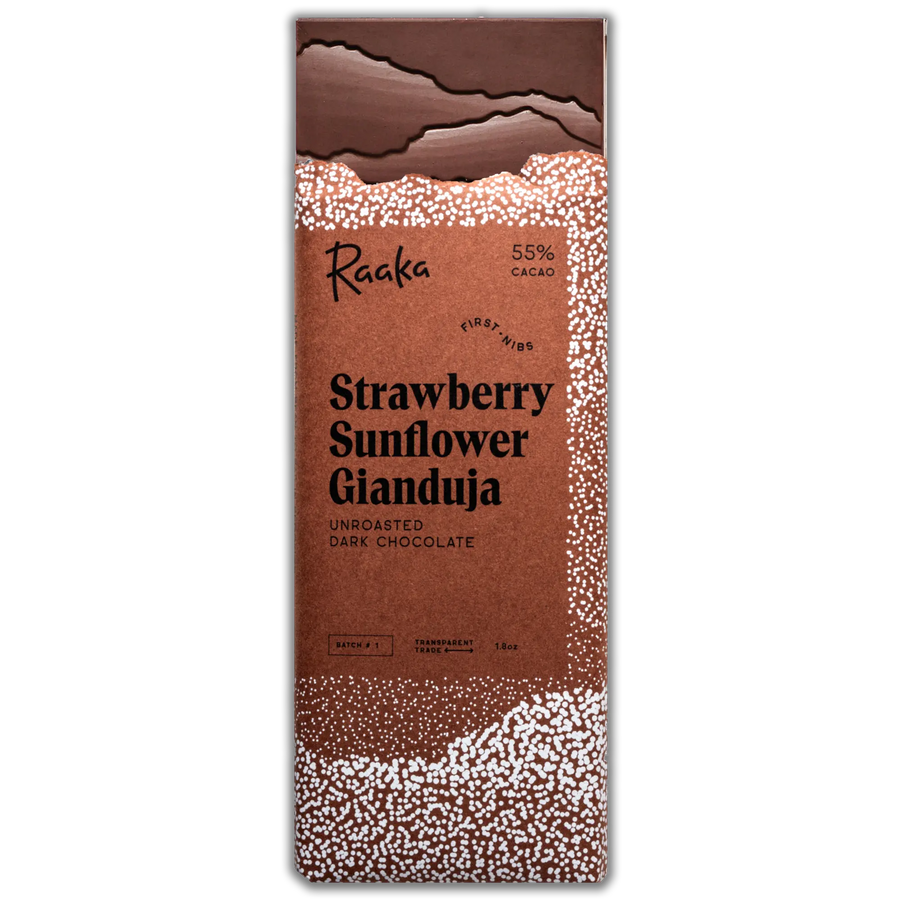 Strawberry Sunflower Gianduja - Balanced Artisan Gianduja Assortment