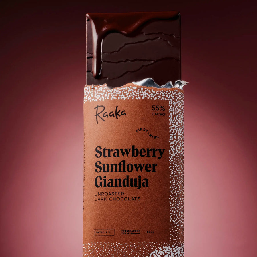 Strawberry Sunflower Gianduja - Balanced Artisan Gianduja Assortment