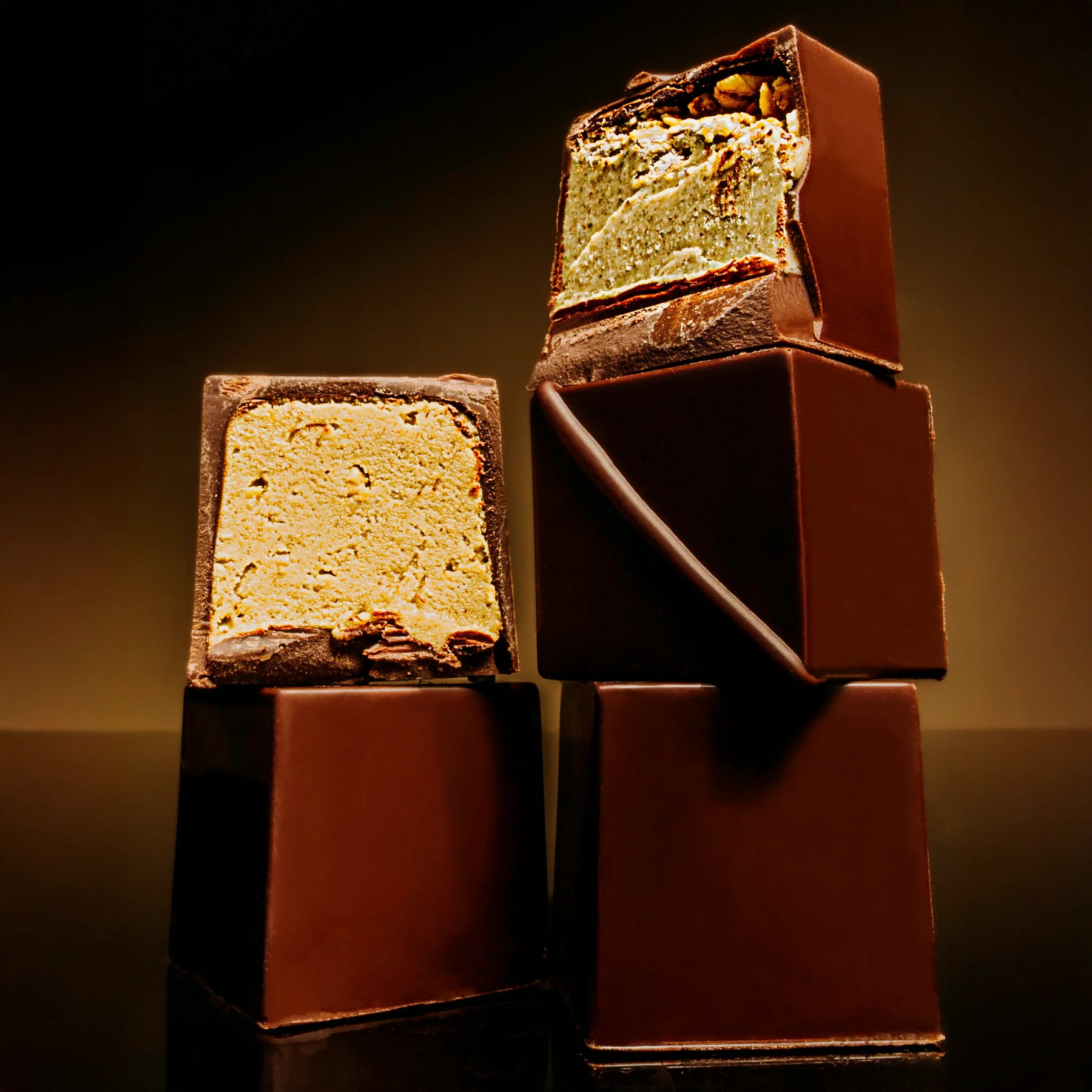 Seed Butter Praline Cubes - Balanced Artisan Cubes Assortment