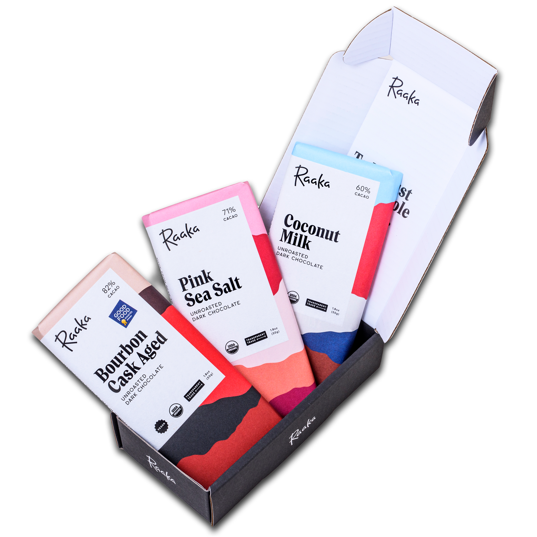 Customizable 3 Bar Box - Balanced Expressive Box Assortment