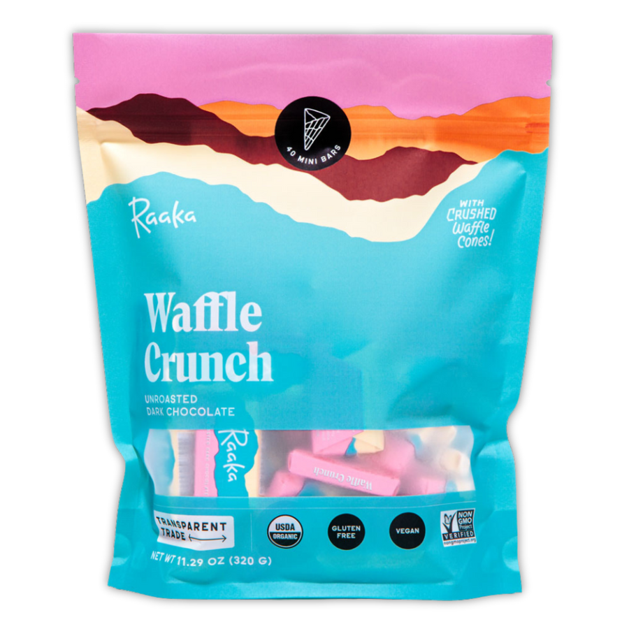 Waffle Crunch Minis Bag of 40 - Balanced Artisan Bag Assortment