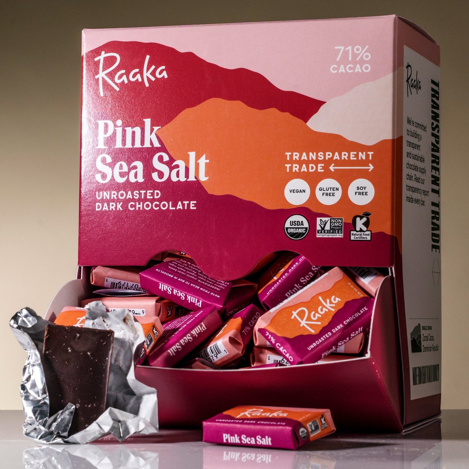 Pink Sea Salt Minis Box of 100 - Balanced Discovery Minis Assortment